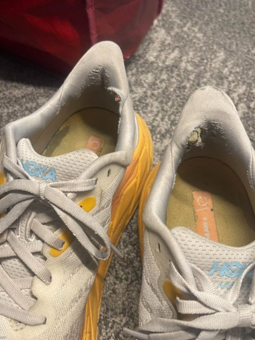 Hoka One One Women's White Trainers - Picture 2 of 4